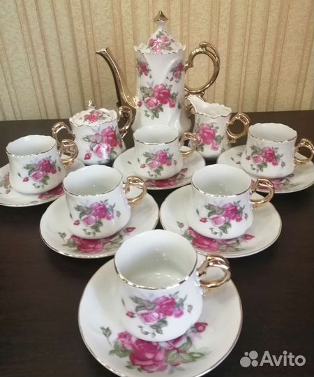 Сервиз кофейный фарфор japan