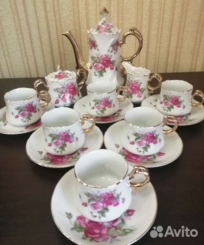 Сервиз кофейный фарфор japan