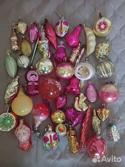 Елочные игрушки СССР
