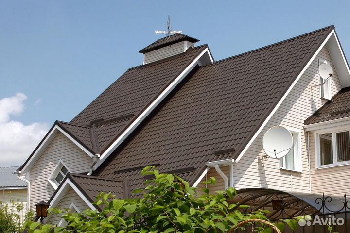 Металлочерепица Монтеррей, толщ. 0,5мм, м2