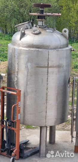 Реактор нержавеющий - варочный котёл, объем 5 куб