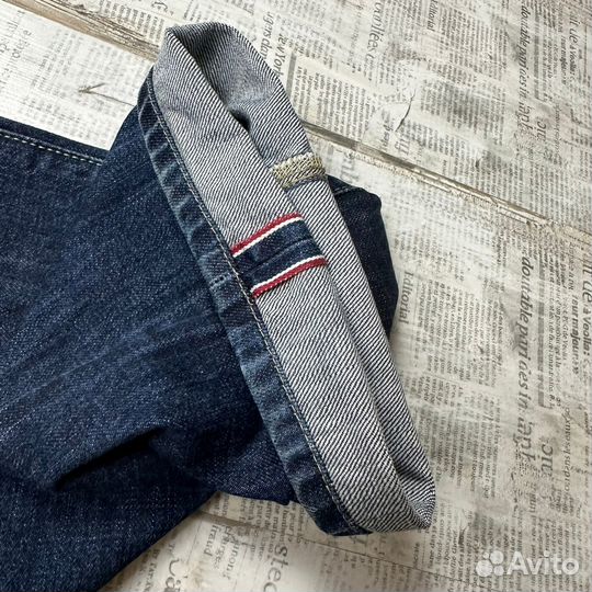 Мужские джинсы Boss selvage denim / Босс Селвидж Д