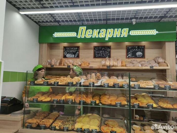 Продавец кассир в пекарню