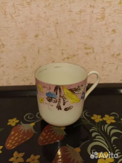 Чашка царская с позолотой