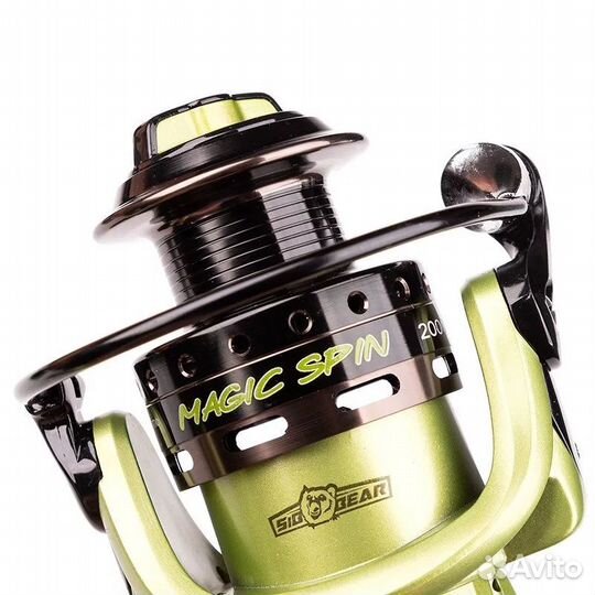 Катушка sibbear magic spin 5000 7+1,передний фрикц