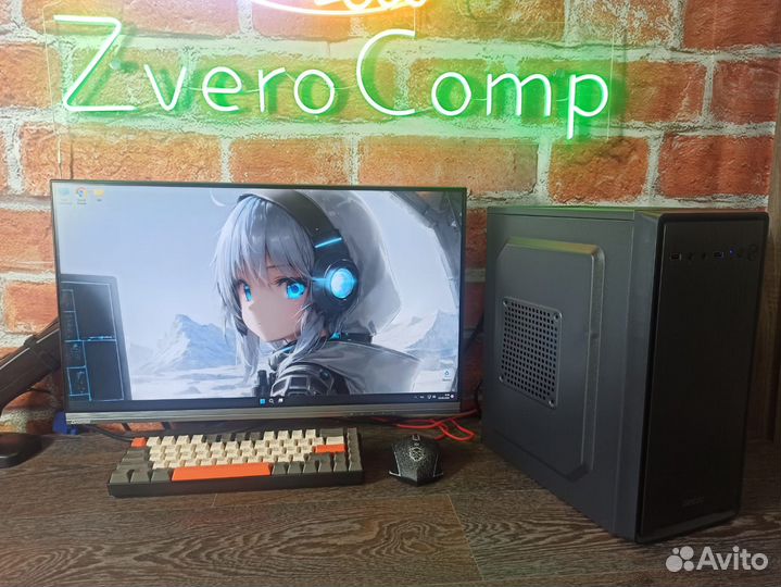 Пк для Учебы/Игр Xeon8ядер/DDR3 16Gb/SSD120Gb