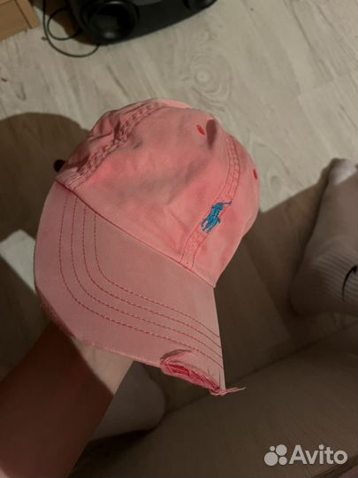 Кепка polo ralph lauren розовая
