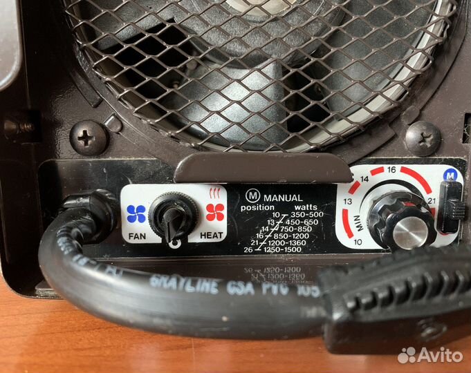 Портативный обогреватель / вентилятор