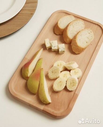 Поднос бук новый, доска разделочная