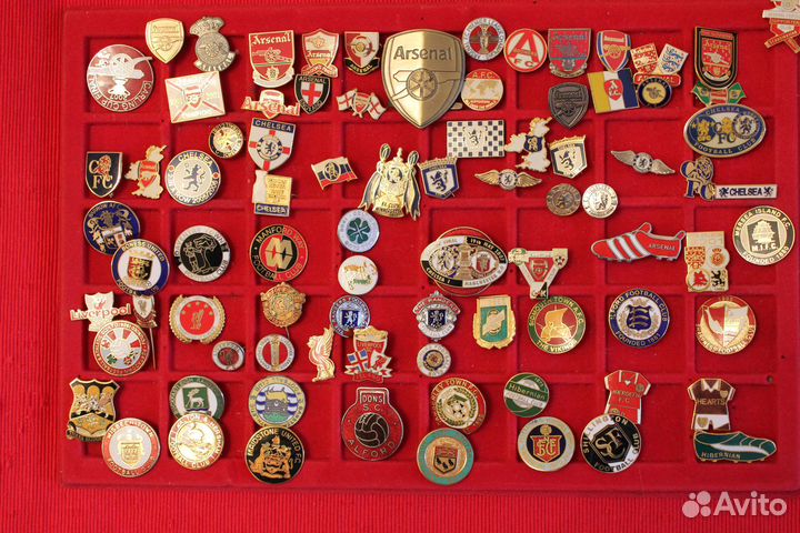 Значки футбол англия