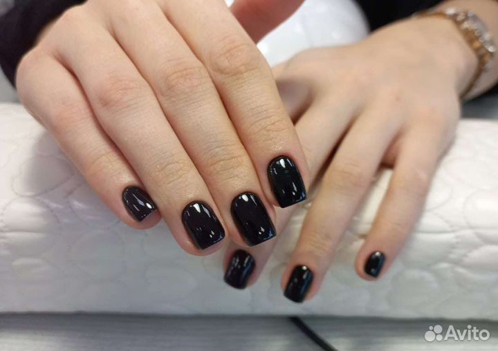 Маникюр+сн+покрытие гель лак+выравнивание 1500