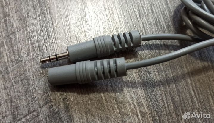 Кабель удлинительный 3.5 mm jack (розетка - вилка)