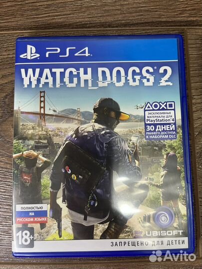 Игра ps4 watch Dogs 2