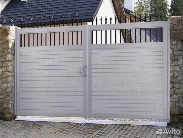 Распашные ворота атоматич-ие гарантия