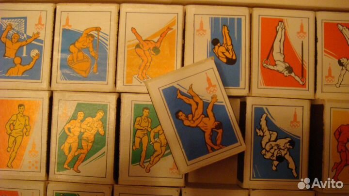 Сувенирный набор спичек Олимпиада-80