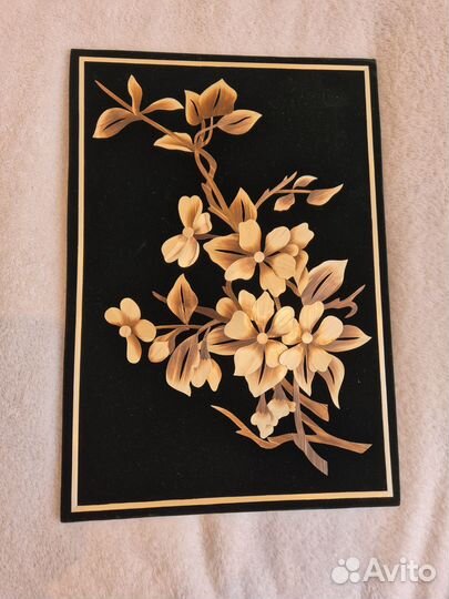 Картина на бархате