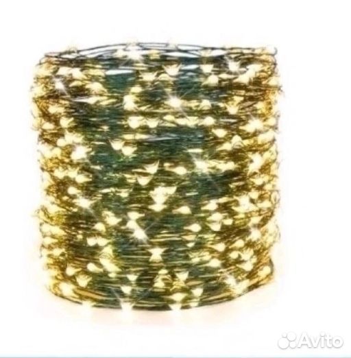 Новогодняя гирлянда нить Роса