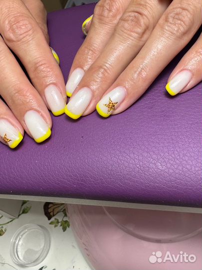 Маникюр ясный берег весна венеция