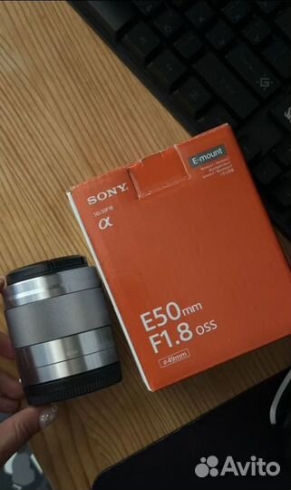 Объектив sony e 50mm f 1 8