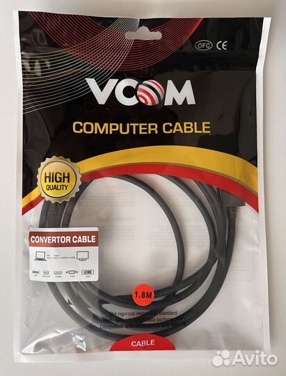 Кабель-переходник Mini DisplayPort M - hdmi M 1.8m
