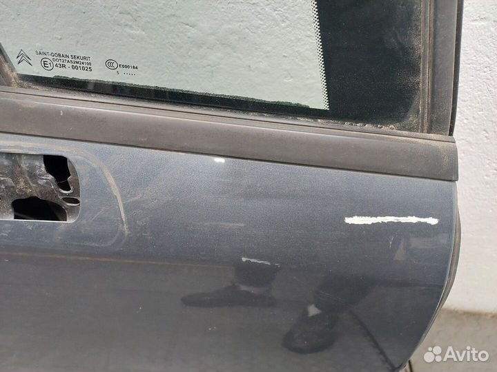 Дверь боковая правая передняя Citroen C4, 2007
