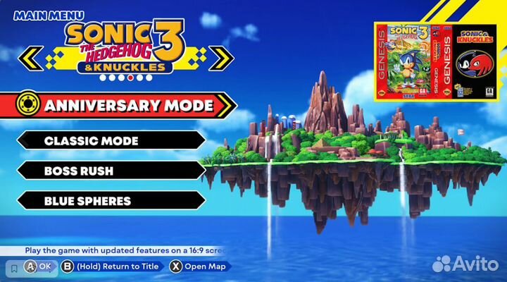 Sonic Origins для Nintendo Switch