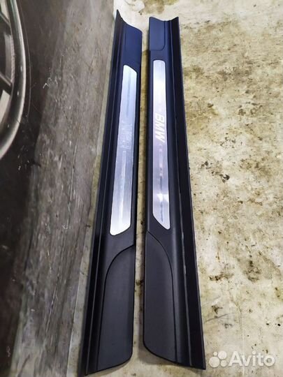 Накладка порогов внутренняя BMW E46 купе