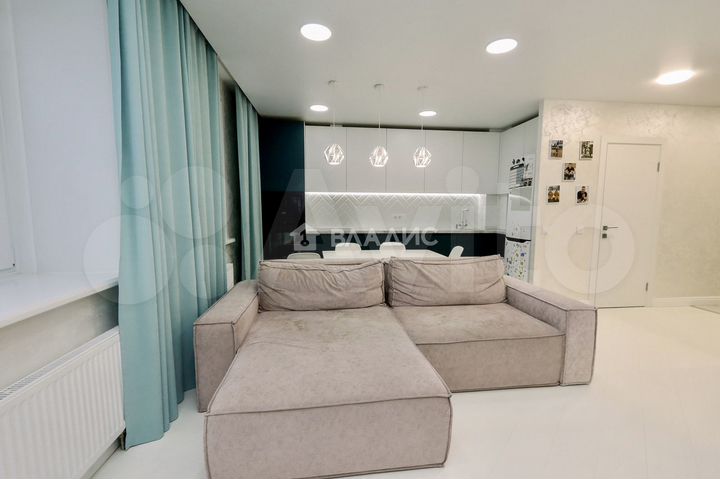 3-к. квартира, 70,7 м², 7/25 эт.