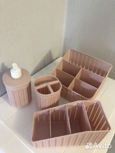 Набор для ванной, оганайзеры
