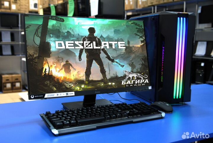 Игровой Core i5 10400/RTX3050/16GB/SSD500/ATX550W