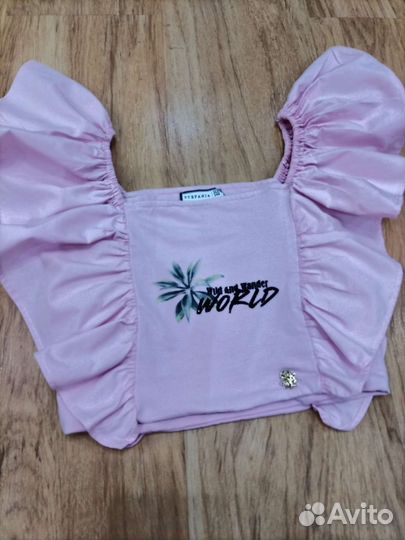 Топ на подкладе, для девочки