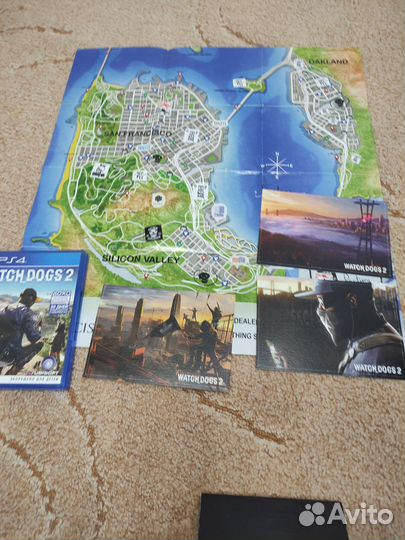 Диск ps4 Watch dogs 2