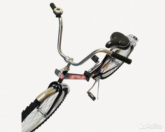 Велосипед складной stels Pilot 715, черный/красный