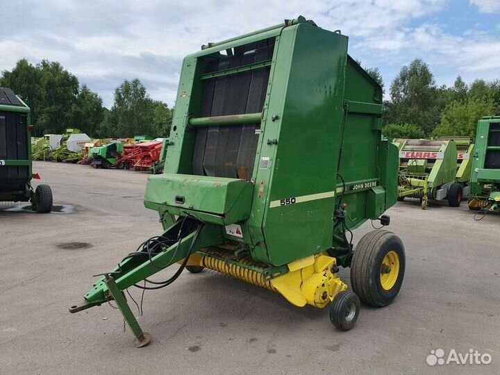 Пресс-подборщик John Deere 550, 1992