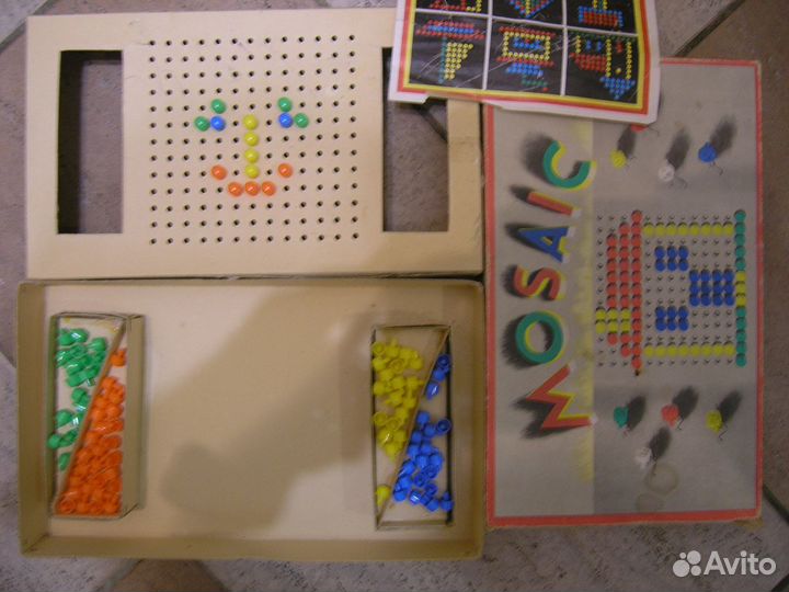 Гдр СССР Настольные игры Пазл Мозаика Конструктор