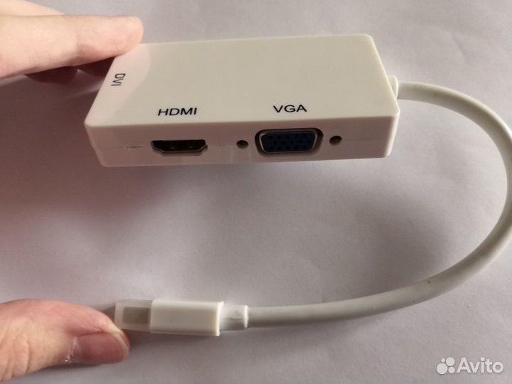 Адаптер-конвертер Mini DP - hdmi/VGA/DVI