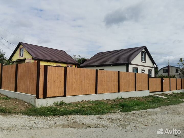 Заборы под ключ