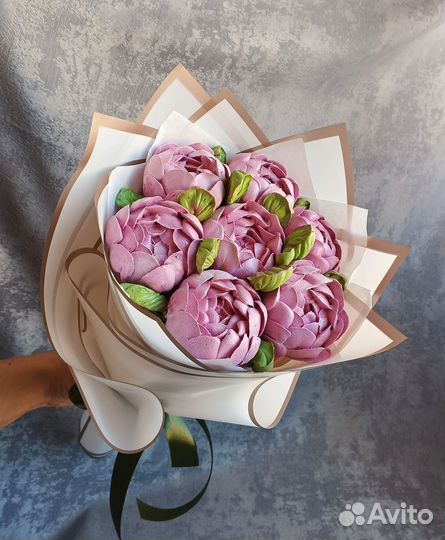 Зефирные букеты для любимых