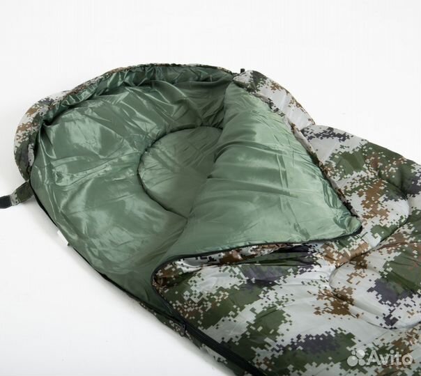 Армейский спальный мешок зимний