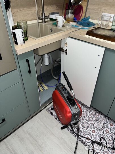 Прочистка канализации Устранение засоров Сантехник