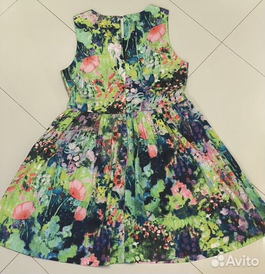 Платье zara, пестрое, размер M