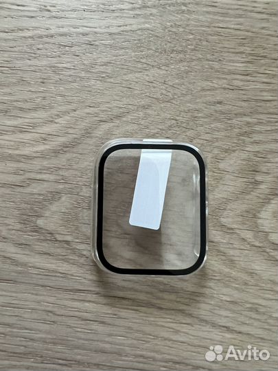 Бампер со стеклом на часы Apple whatch 45 мм