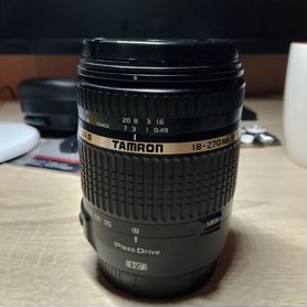 Объектив canon 18-270mm Tamron VC