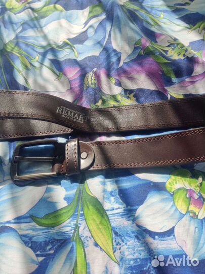 Ремень мужской, натуральная кожа