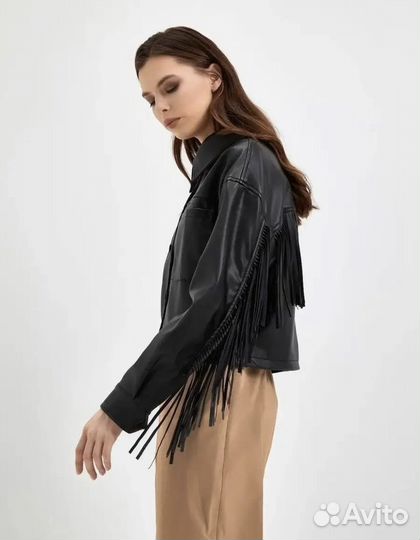 Куртка кожаная женская