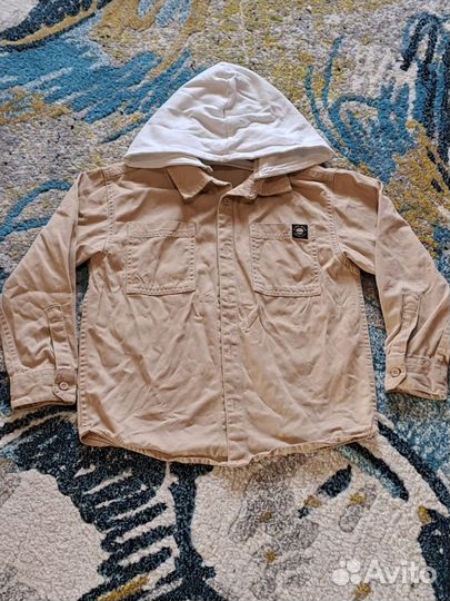 Рубашка джинсовка для мальчика