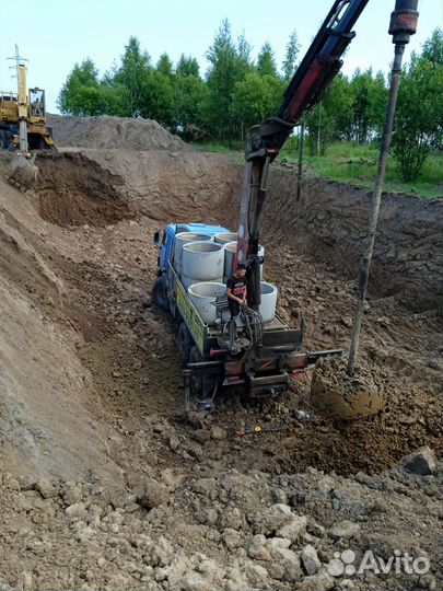 Колодец за 1 день. Углубление. Выгребная яма