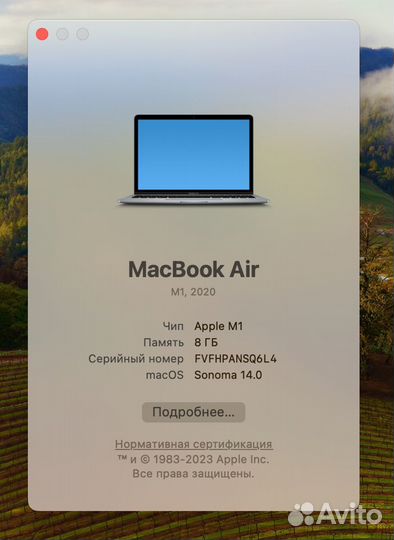 Apple MacBook air 13 m1