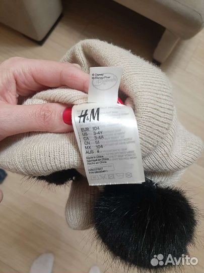 Шапка hm с мики маусом