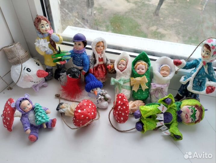 Ватная игрушка